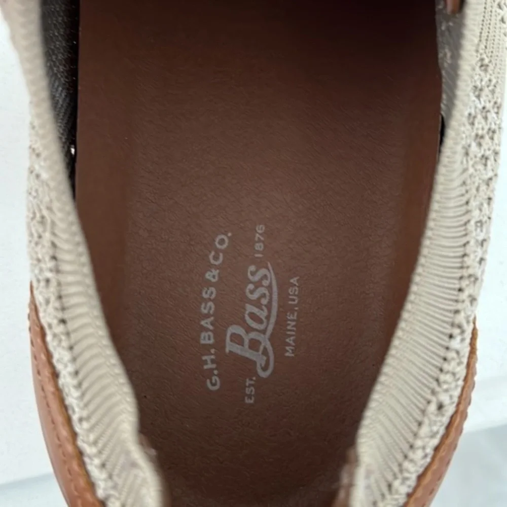 Bass Mens Connor 2 Tone KT Casual Oxford Shoe US size 10 new without tag‎